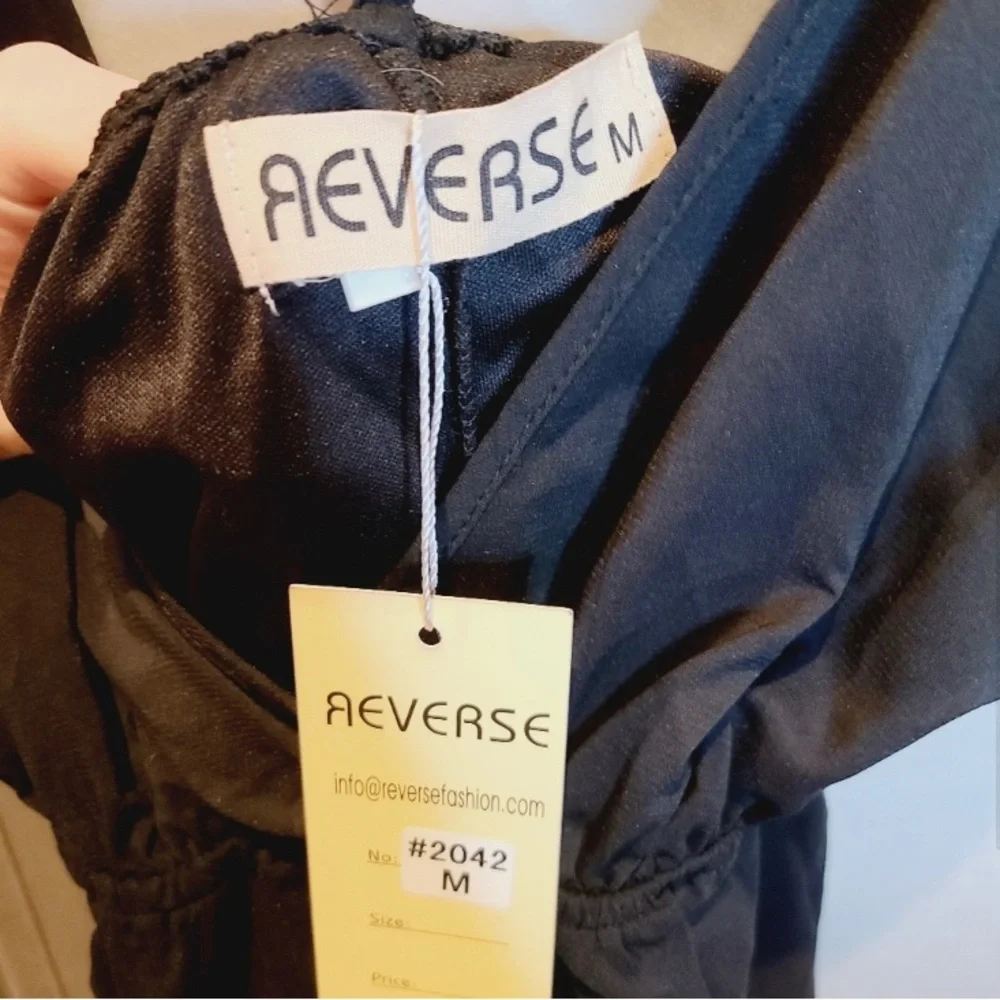 NWT Reverse Ruffle Romper - Picture 3 of 5